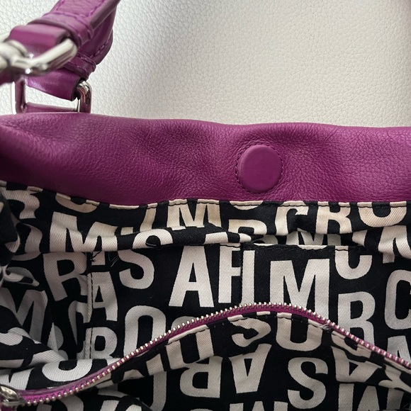 Marc by marc jacobs leather purple cross body bag - Picture 4 of 9